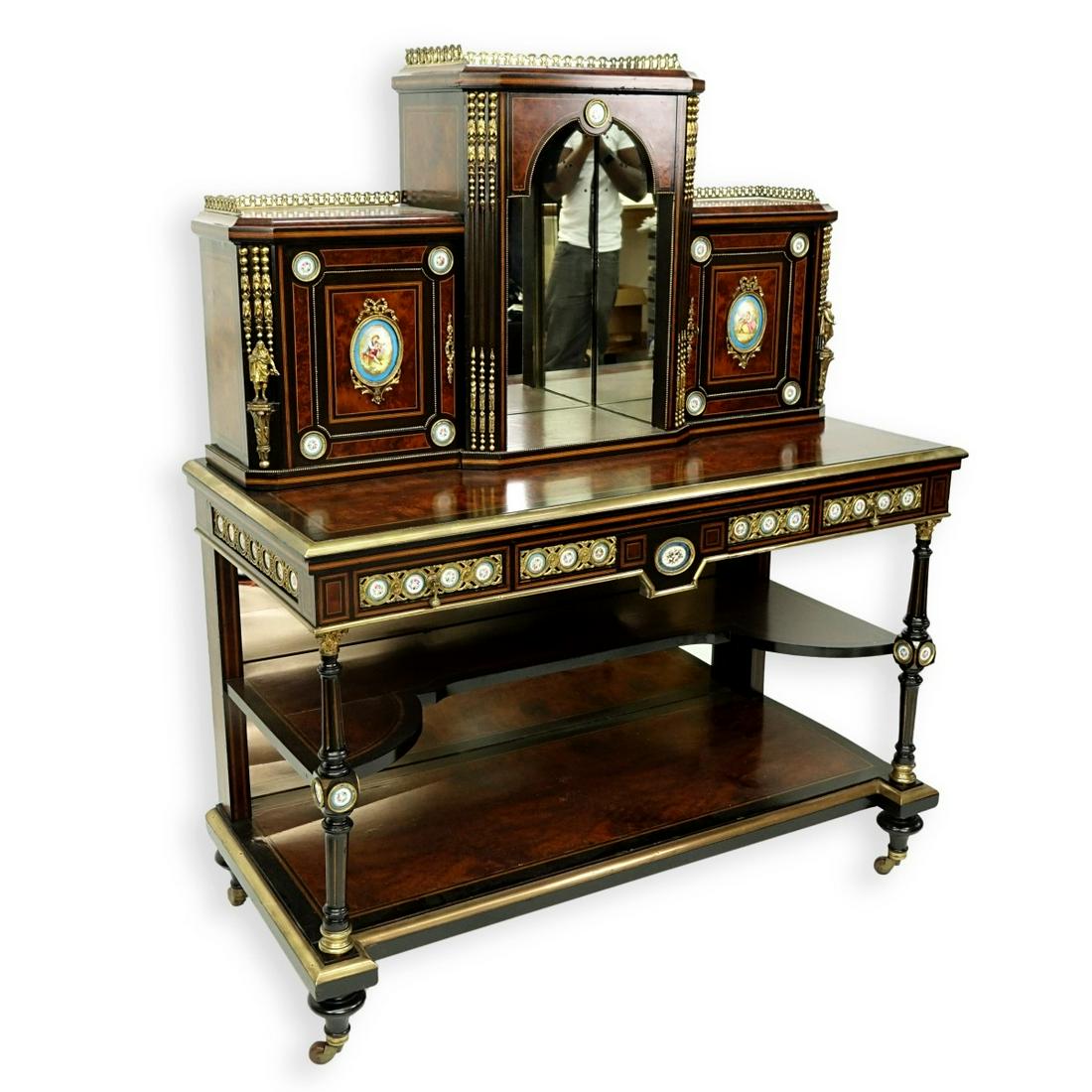 19th Century English Victorian Cabinet (1 of 8)