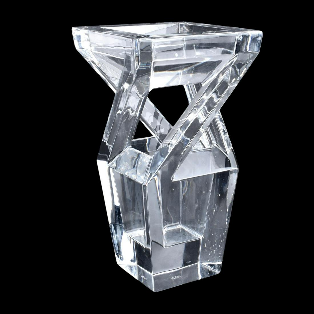 Baccarat Architectural Vase (1 of 6)