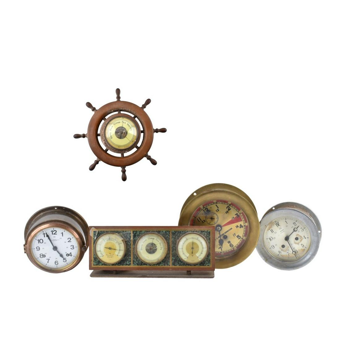 Vintage Clocks and Barometers (1 of 4)