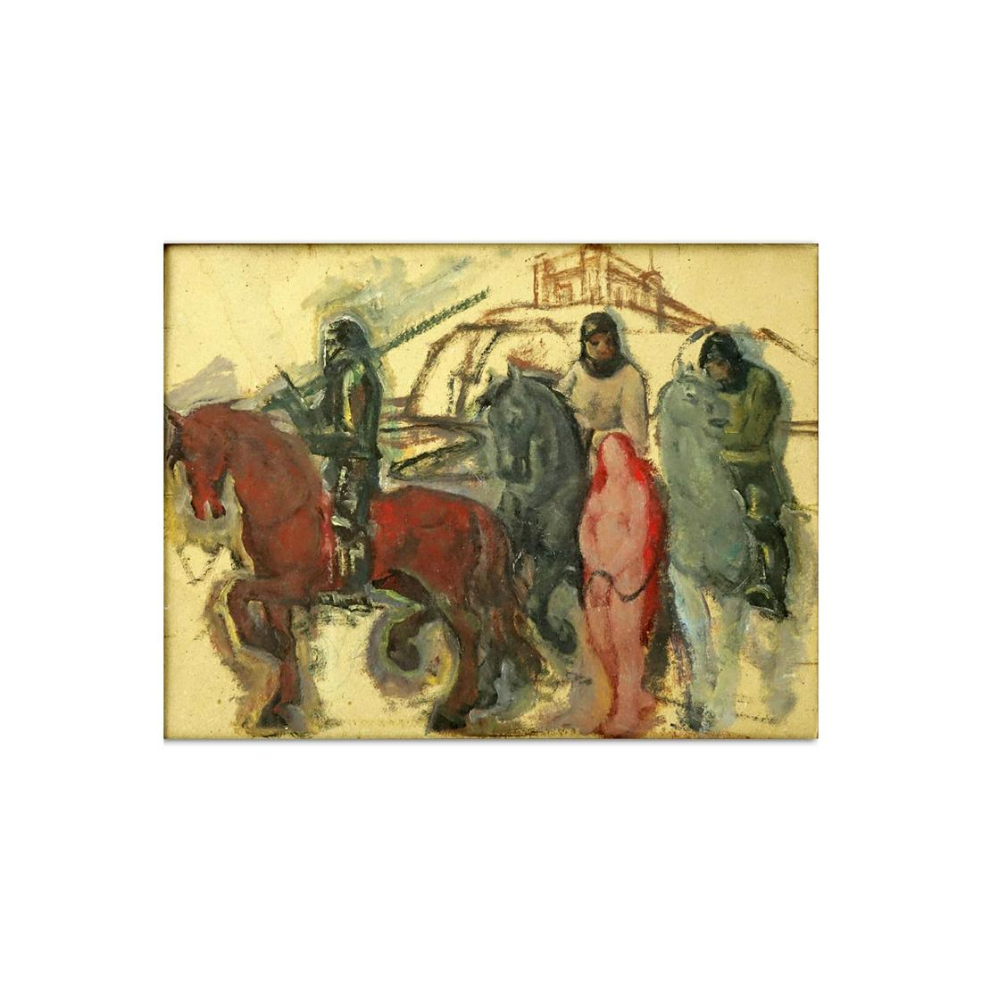 Attributed to: Arnold Bockilin, Swiss (1827 - 1901) (1 of 5)