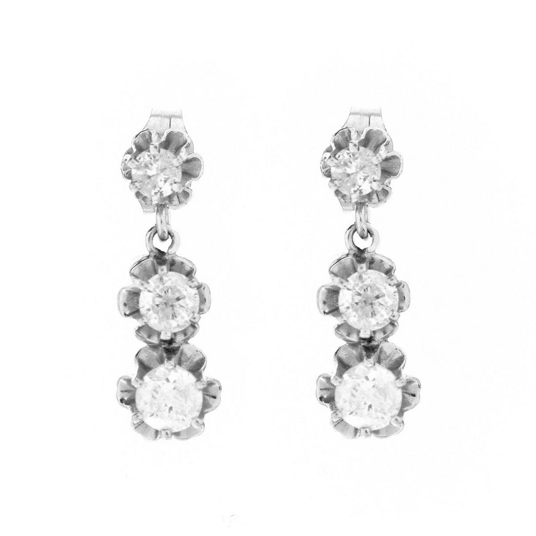 Vintage Diamond and 14K Earrings (1 of 6)