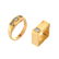 Two Diamond and 14K Rings
