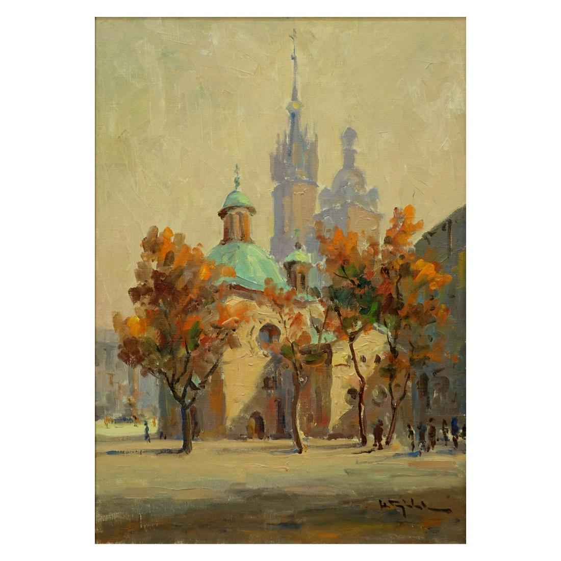 19/20C Polish School O/C St. Adalbert (1 of 6)