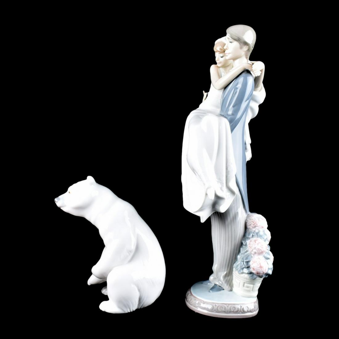 Two Lladro Porcelain Figurines (1 of 4)