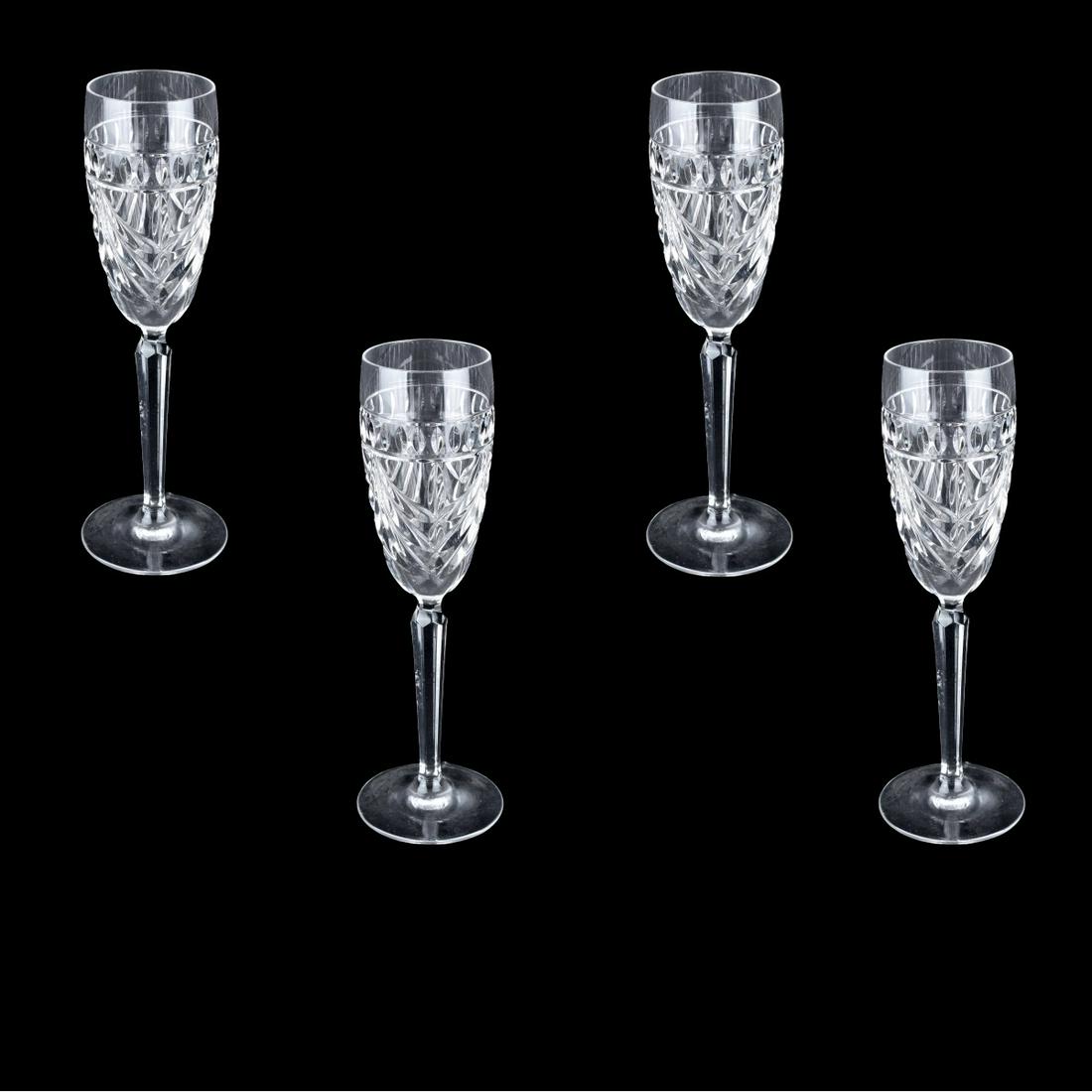 Four Waterford Overture Champagne Glasses (1 of 4)