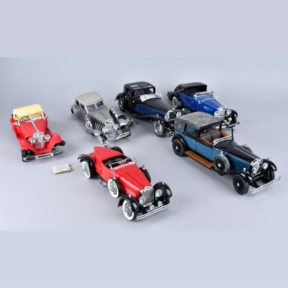 Collection Six Franklin Mint Die-Cast Cars (1 of 5)