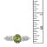 AGL Green Diamond and 18K Ring - 6