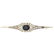 Victorian Sapphire and Diamond Brooch