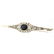 Victorian Sapphire and Diamond Brooch - 2