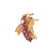 Burma Ruby and 14K Bee Pin - 2