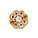 Diamond, Sapphire 14K Ring - 2