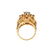 Diamond, Sapphire 14K Ring - 4