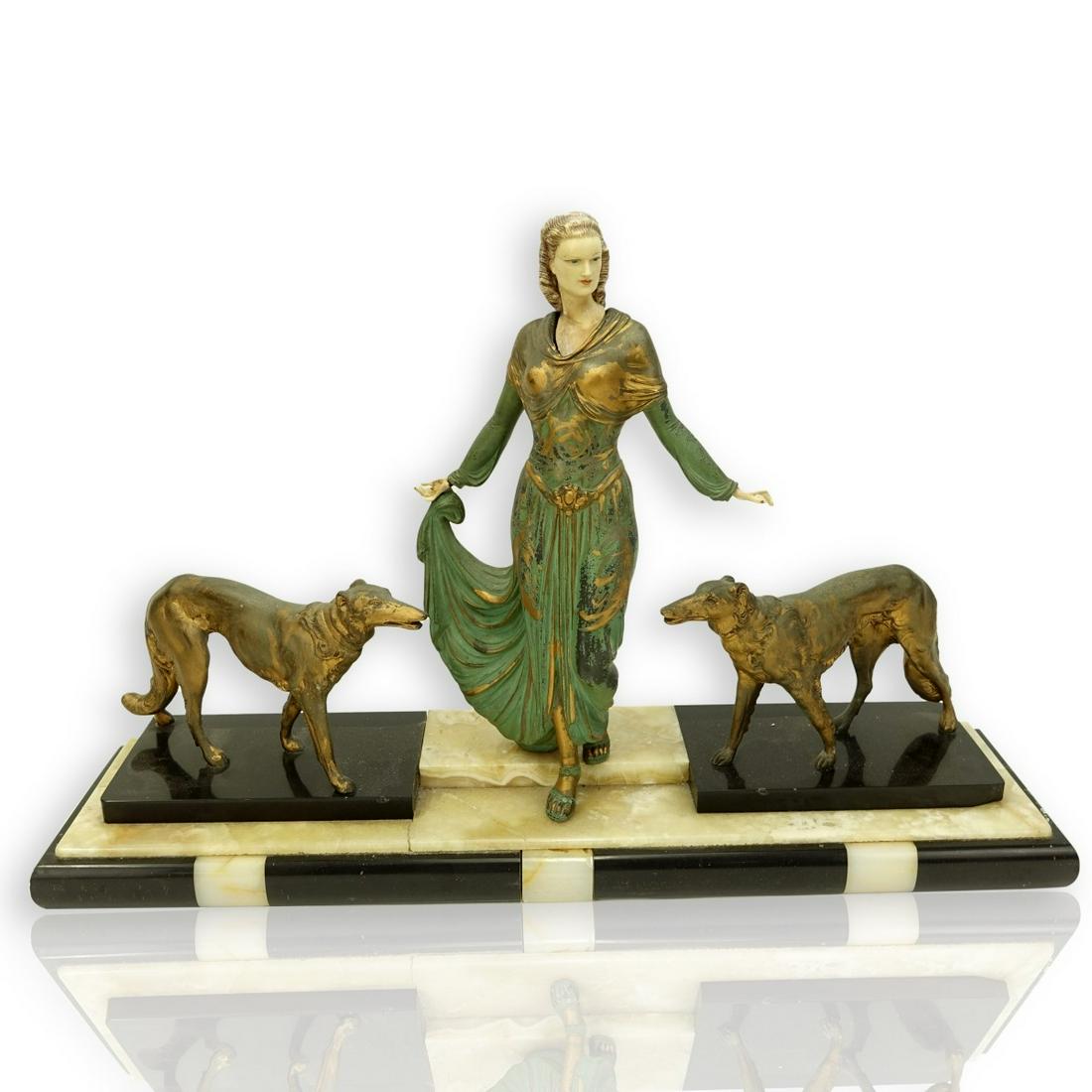 Poss. Amelia Cate De LaTour (French 20C-) Art Deco (1 of 6)