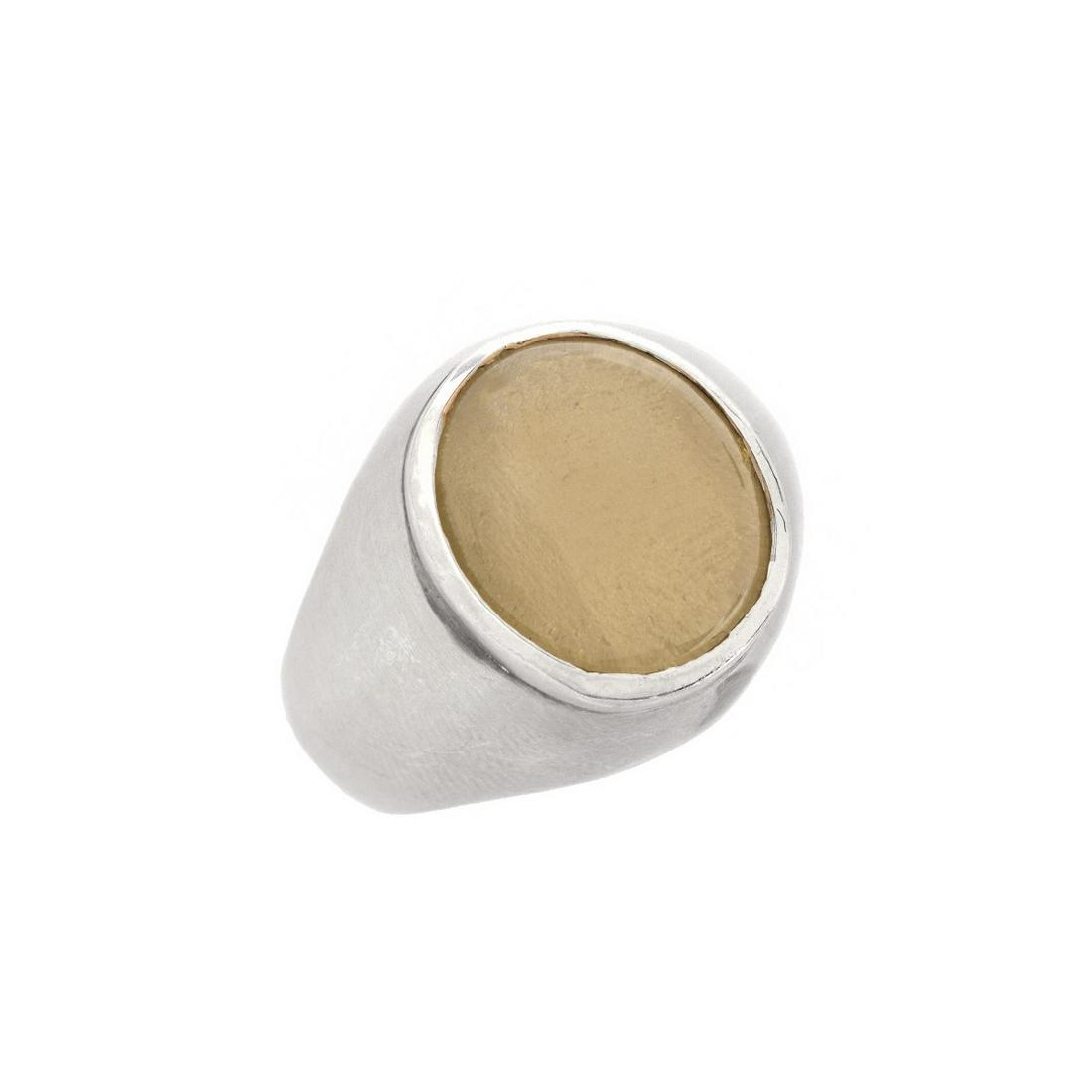 Man's Cat's Eye and 14K Ring (1 of 7)
