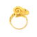 Diamond, Ruby 18K and Platinum Ring - 4