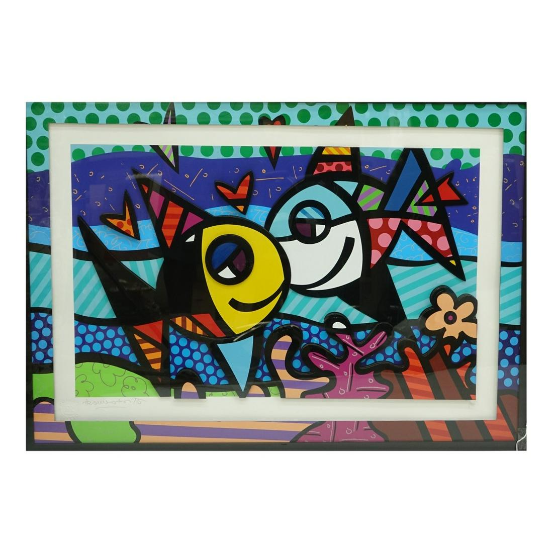 Romero Britto (1963 - ) Lithograph (1 of 6)