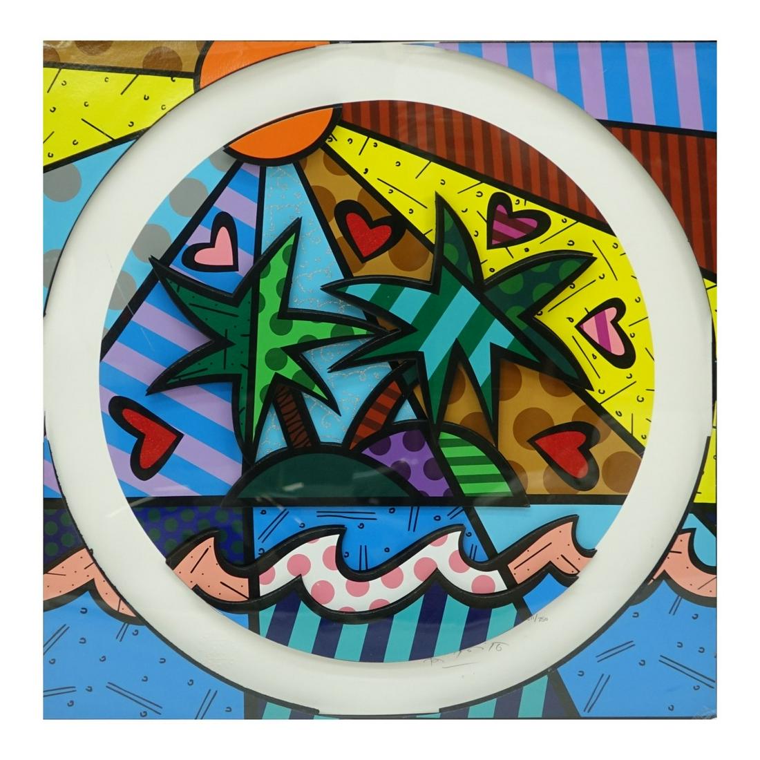 Romero Britto (1963 - ) Lithograph (1 of 5)