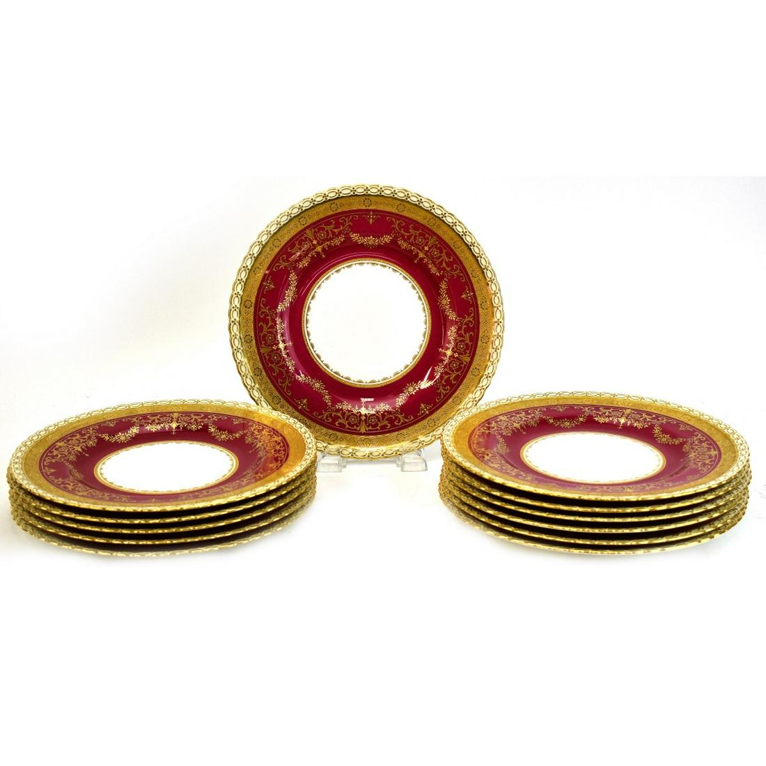 Minton Porcelain Plates (1 of 5)