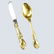 Gorham Melrose Vermeil Flatware - 3