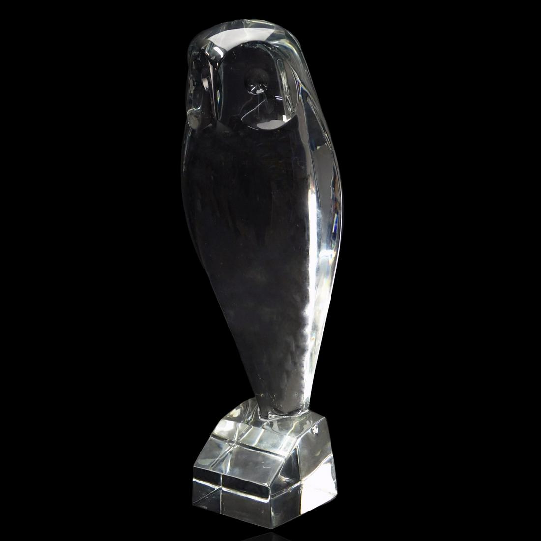 Large Baccarat Owl Figurine (1 of 5)