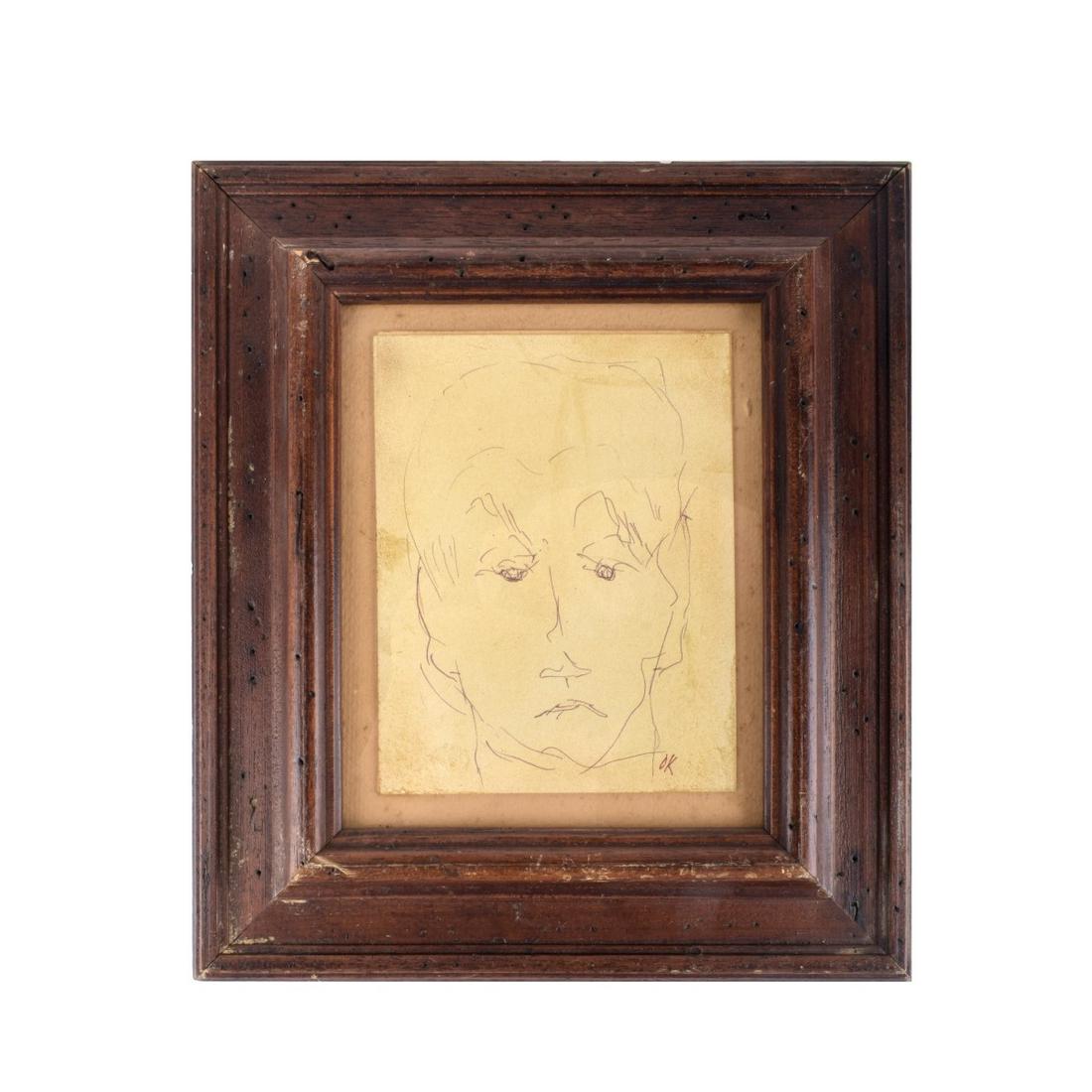 Attr To: Oskar Kokoschka, Austrian (1886 - 1980) (1 of 4)