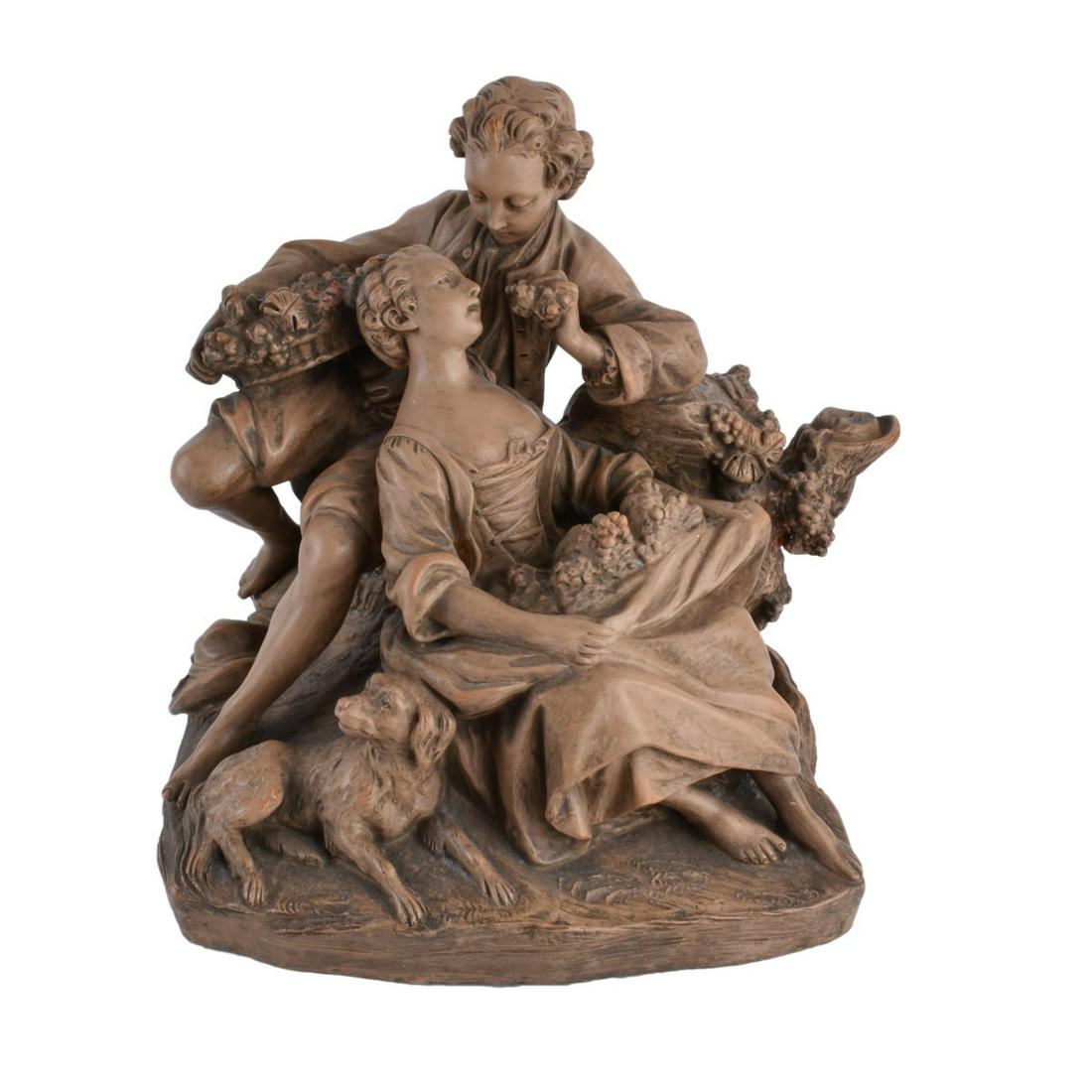 After: Francois Boucher Terracotta Group (1 of 6)