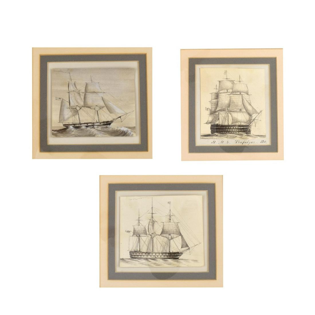 Ink and Watercolor Paintings (1 of 7)