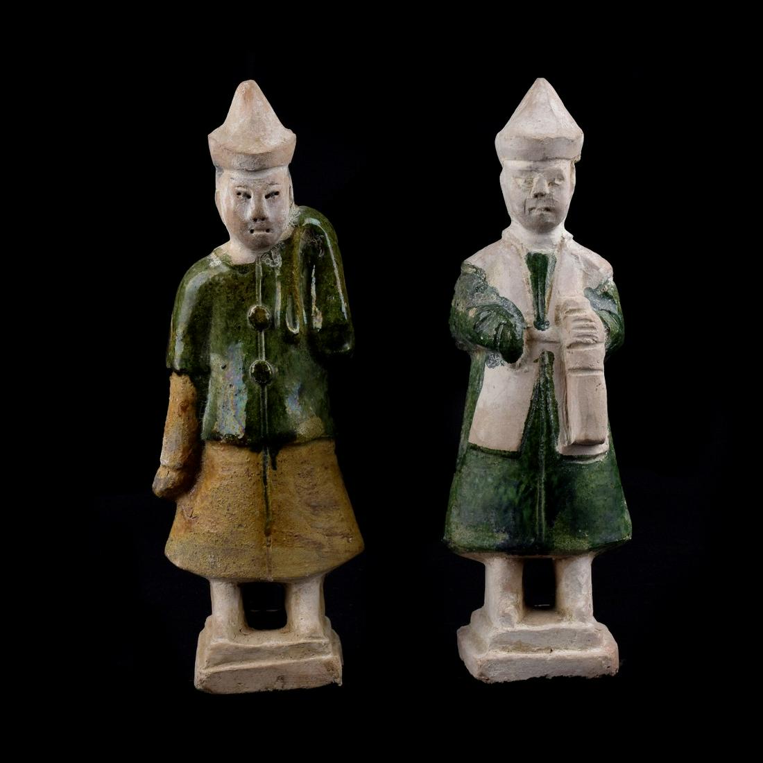 Two (2) Chinese Tomb Figures (1 of 6)
