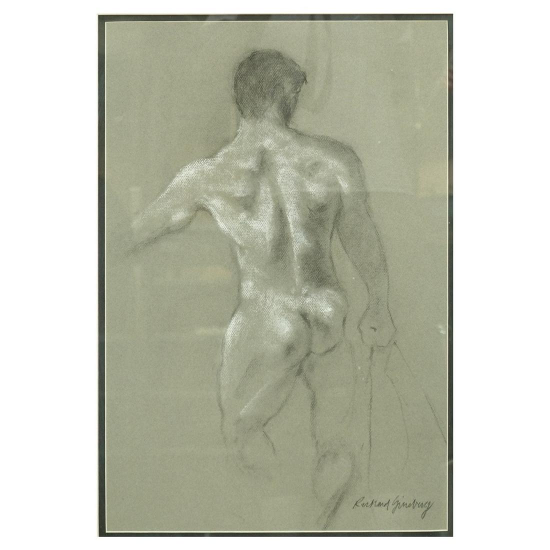 American School Charcoal Drawing (1 of 4)