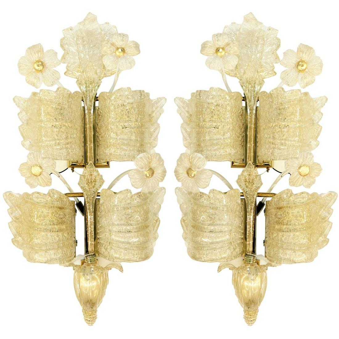 Pair of Murano Sconces (1 of 3)