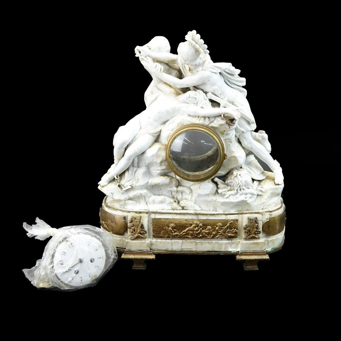 Antique Neoclassical Style Clock (1 of 4)