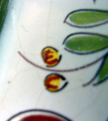 18/19th Century Rouen Faience Thermometer. Armorial - 8