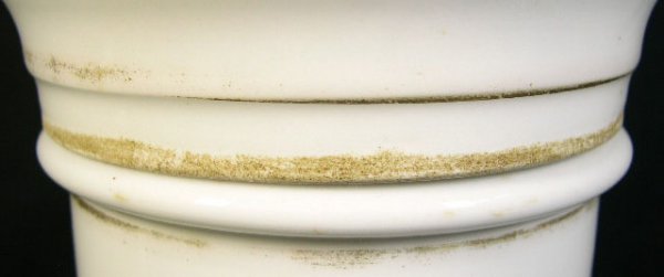 French Porcelain Apothecary Jar "Café Crudo" Unsign - 2