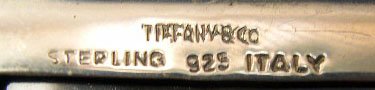 Tiffany & Company Italy Sterling Silver Ladies Com - 4