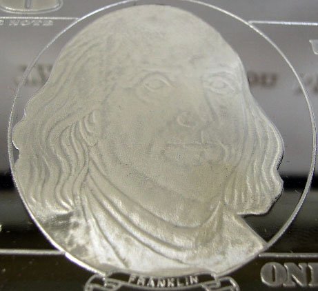 Washington Mint Sterling Silver Hundred Dollar Bil - 4