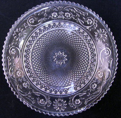 Baccarat Crystal Plate in Original Box. Signed Bac