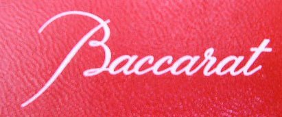 Baccarat Crystal Plate in Original Box. Signed Bac - 3