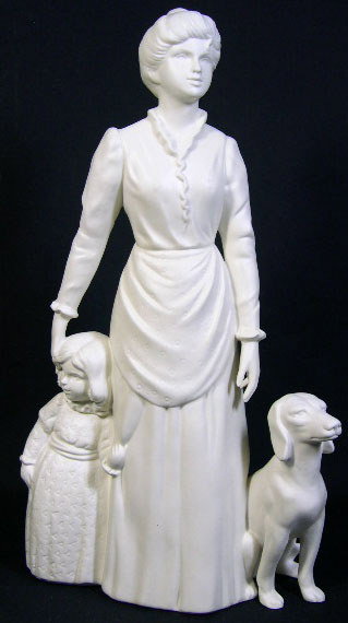 Large Limited Edition Goebel Bisque Figurine "Hill