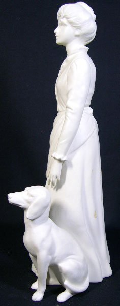 Large Limited Edition Goebel Bisque Figurine "Hill - 2