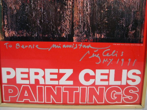 Pérez Celis Argentinean (born1939- ) Offset Poster - 2