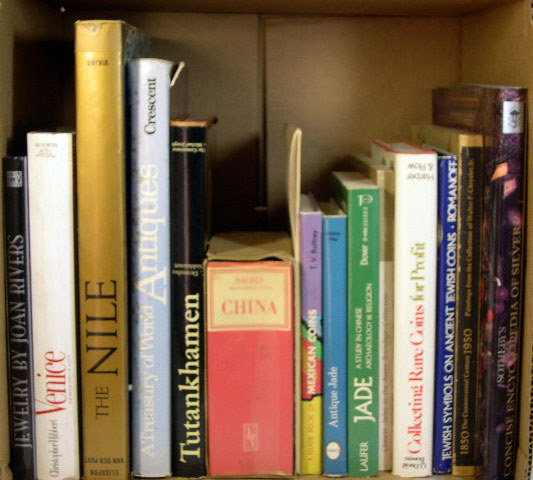 Box of Approximately 15 Books on Antiques and Rela