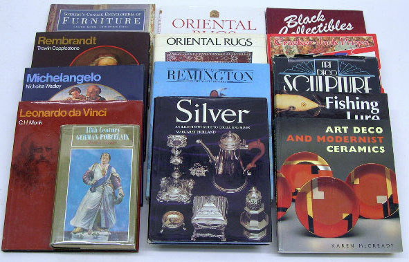 Box of Approximately 14 Books on Antiques and Rela