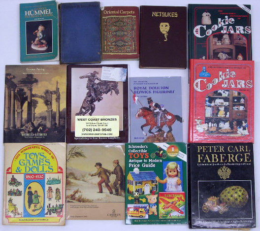 Box of Approximately 13 Books on Antiques and Rela