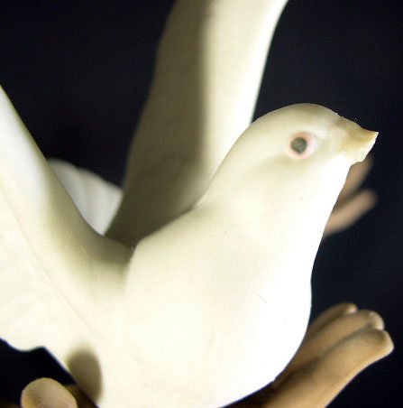 Porcelain Figural Lladro Group #3559 "The Peace Of - 5