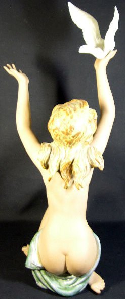 Porcelain Figural Lladro Group #3559 "The Peace Of - 6