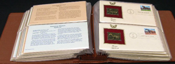 1985-1986 Golden Replicas of United States Stamps.