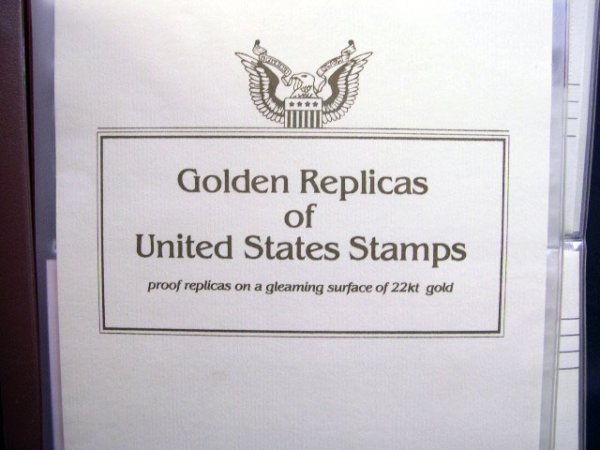 1985-1986 Golden Replicas of United States Stamps. - 3