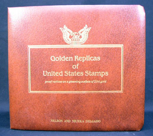 1988-1989 Golden Replicas of United States Stamps. - 2