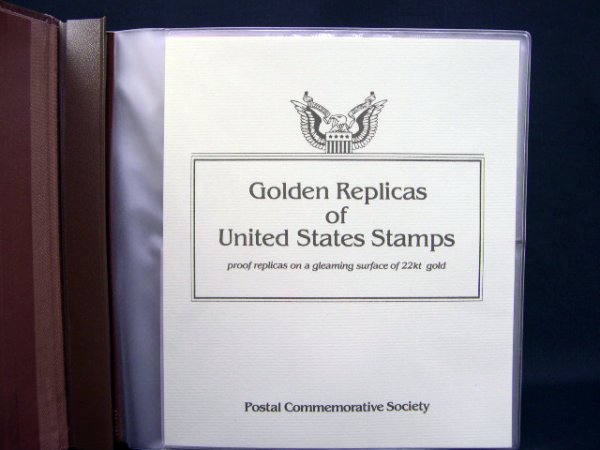 1988-1989 Golden Replicas of United States Stamps. - 3