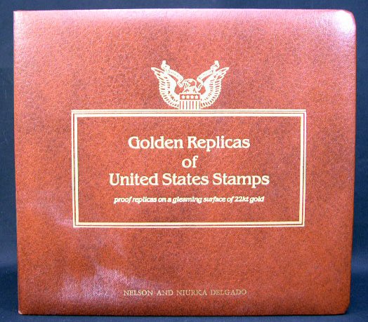 1990-1991 Golden Replicas of United States Stamps. - 2